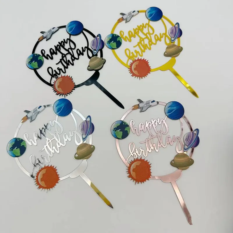 Kids Outdoor Merry Go Round - Ins hiasan atas kue ulang tahun,