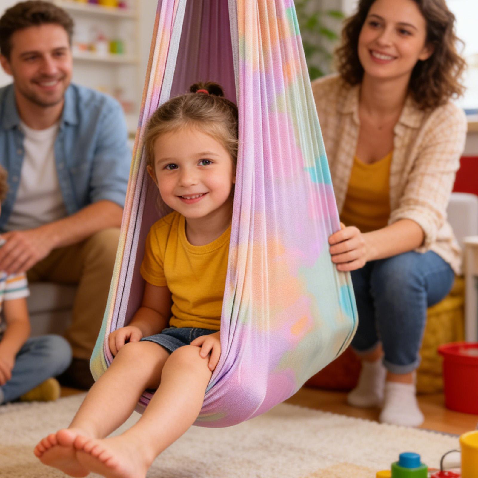 Kids Outdoor Hammock Chair - Ayunan Anak Kuat Tahan Beban, Kursi