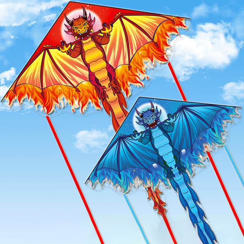 Kite Easy Fly Kids - Layang-layang naga besar untuk anak-anak &
