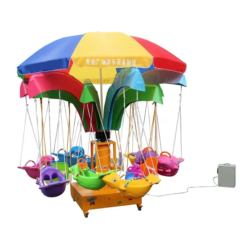 Kids Outdoor Merry Go Round - Wahana Taman Hiburan Diskon Besar: Kuda