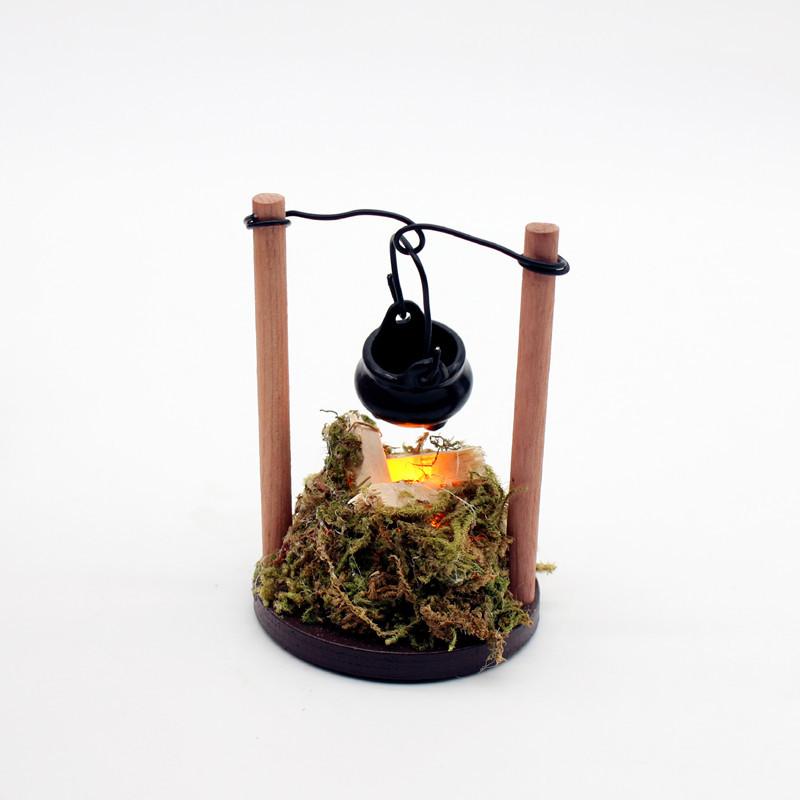 Kids Outdoor Doll House - Mainan Rumah Boneka DIY Miniatur Pemandangan