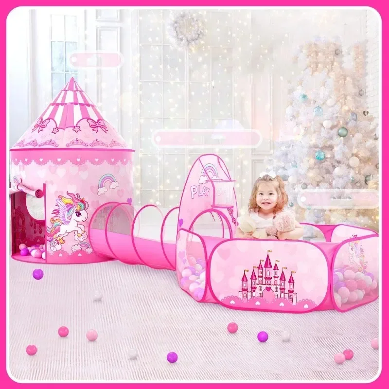Kids Outdoor House Accessories - Rumah Tenda Anak 3 in 1