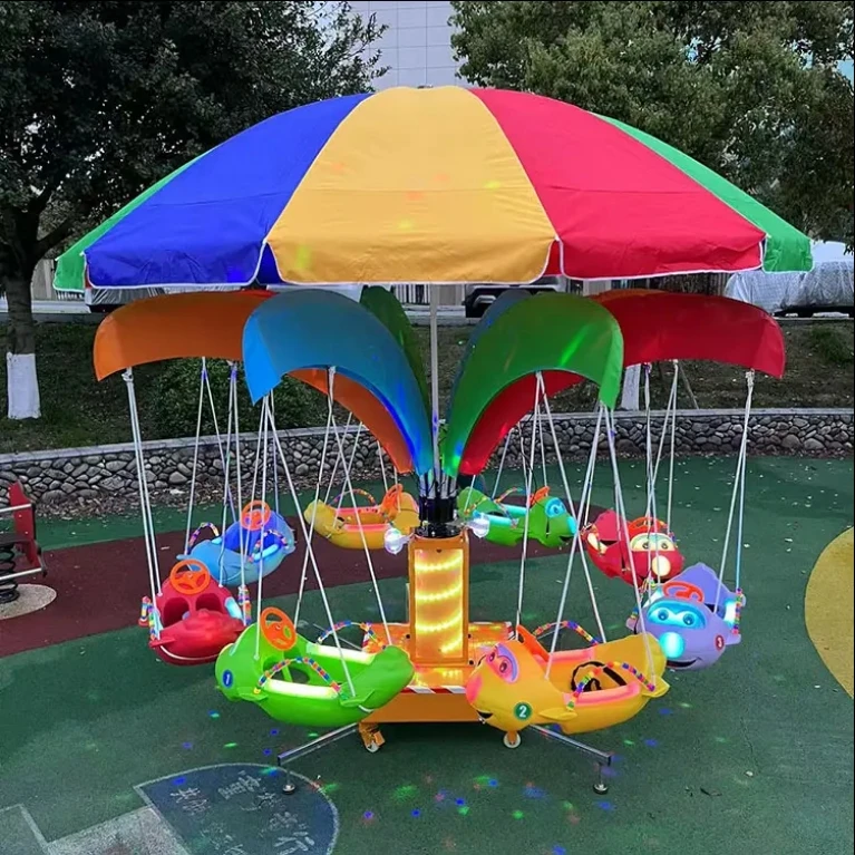 Kids Outdoor Merry Go Round - Kursi Ayun Mini Merry Go Round