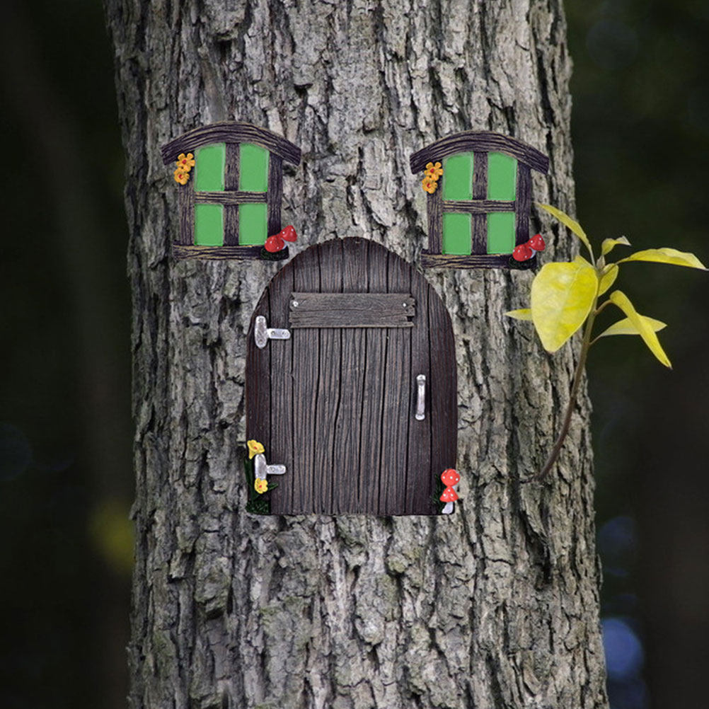 Play Kids Outdoor - 1Set Patung Resin Dekorasi Taman Kreatif