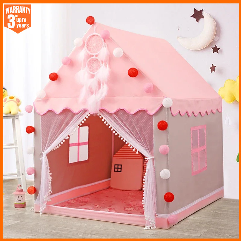 Kids Outdoor House Accessories - Tenda Bermain Anak-anak Rumah Kastil Putri
