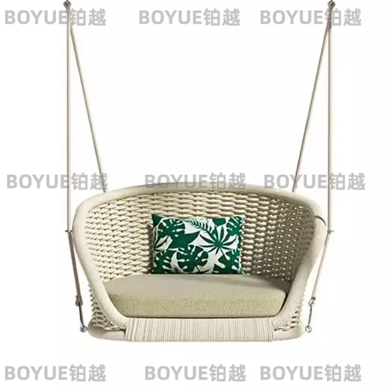Kids Outdoor Hammock Chair - Kursi Ayun Gantung Rotan untuk Teras