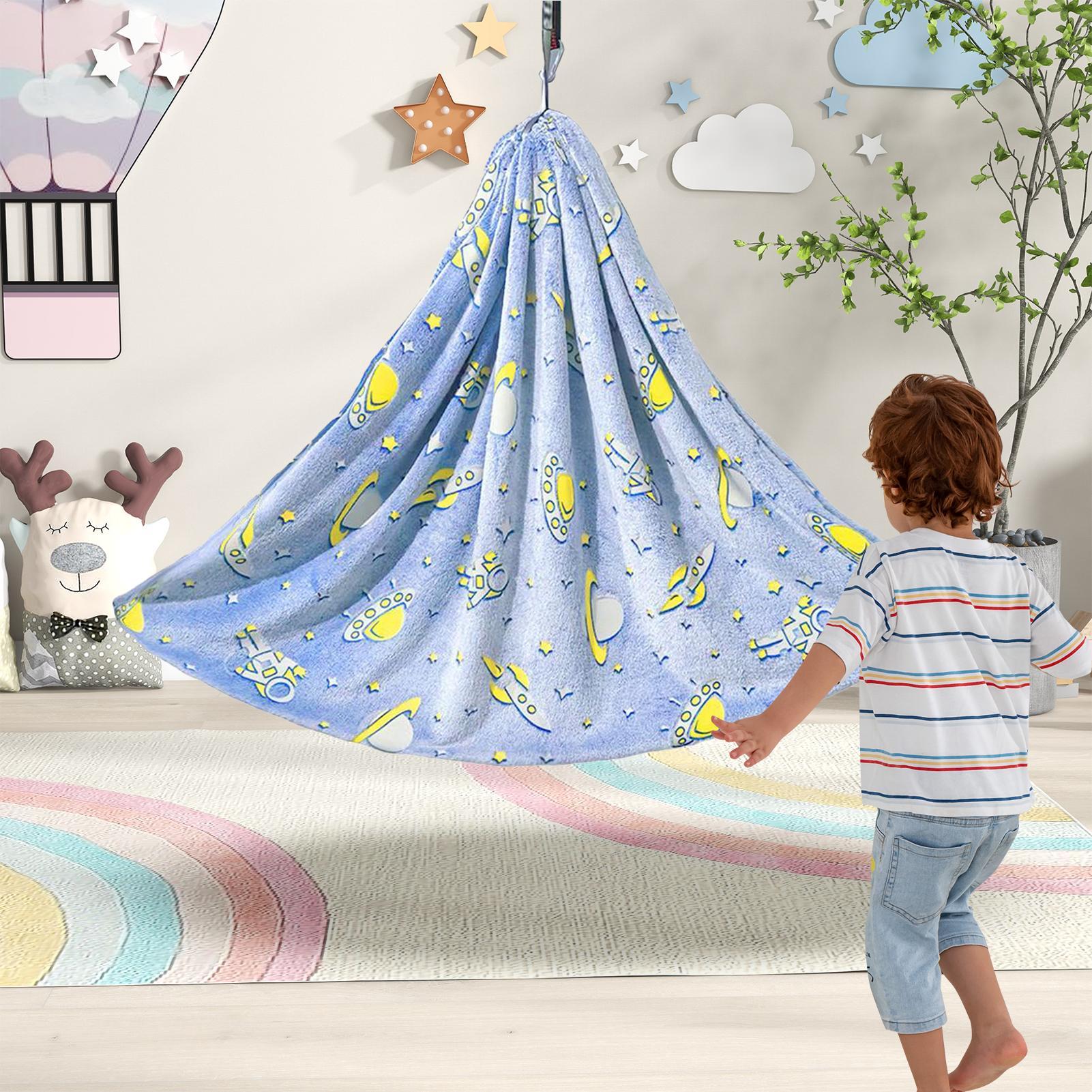Kids Outdoor Hammock Chair - Kursi Ayunan untuk Anak-anak Selimut Flanel
