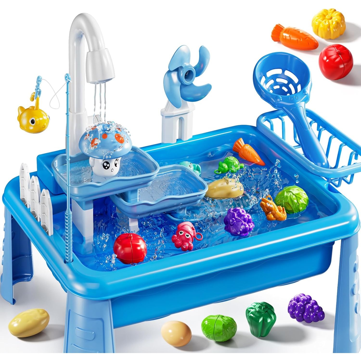 Kids Outdoor Water Table - Meja Mainan Air untuk Anak-anak, Dapur