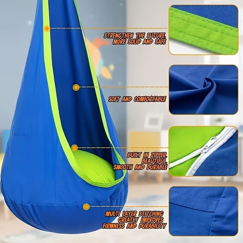 Kids Outdoor Hammock Chair - Kursi Gantung Anak Indoor Outdoor Ayunan