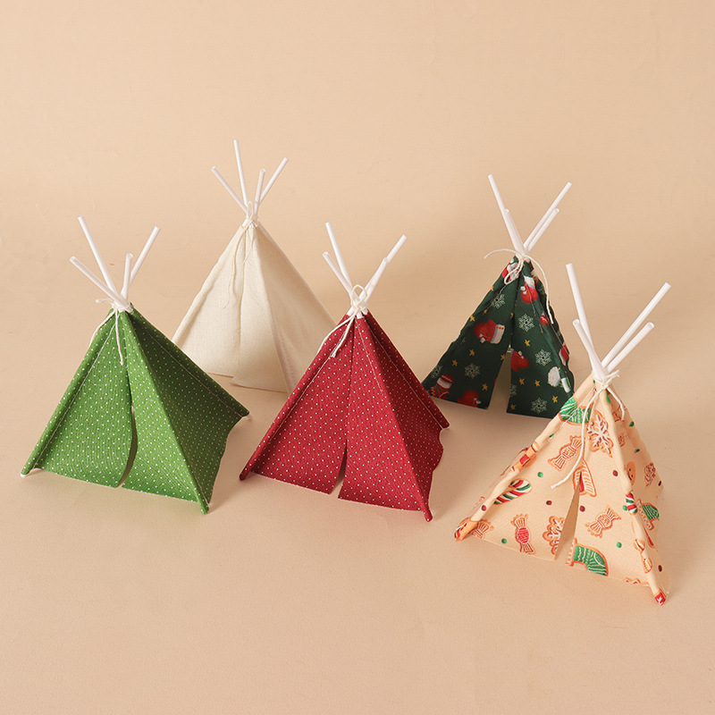 Kids Outdoor Doll House - Tenda Kemah Natal Mini untuk Rumah
