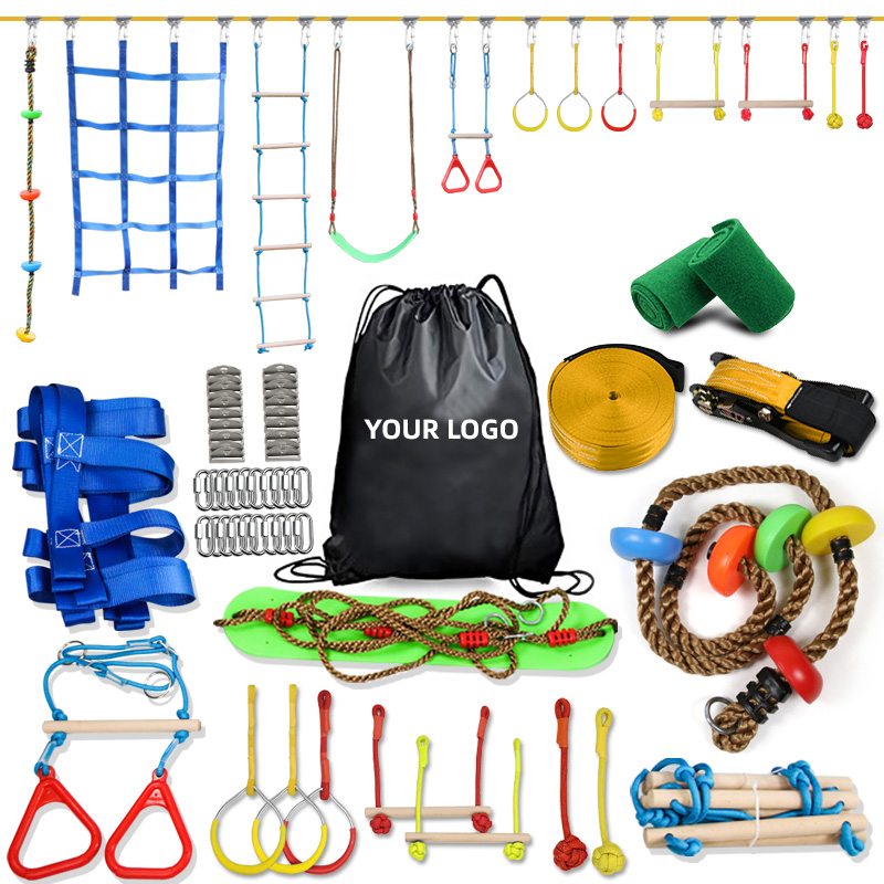 Kids Outdoor Ninja - 【Hot】Perlengkapan Olahraga Keseimbangan Luar Ruangan Slackline