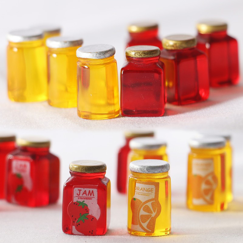 Kids Outdoor Doll House - 10 Buah Model Botol Resin Selai