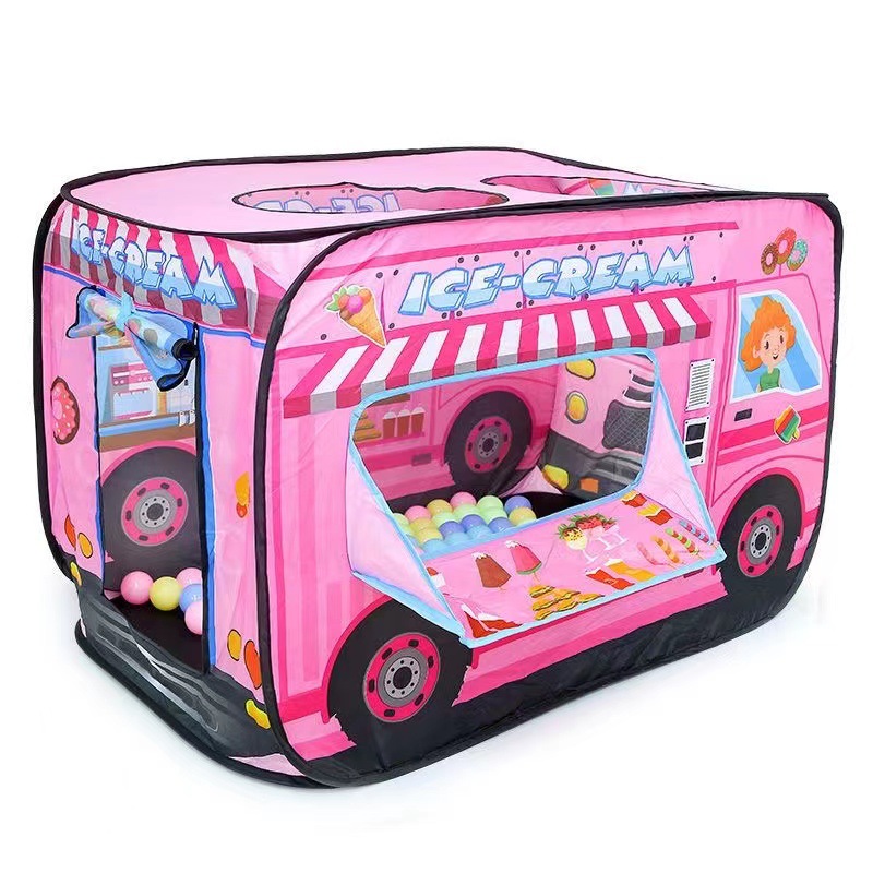 Kids Outdoor House Accessories - Tenda mainan anak multifungsi, Bus kartun