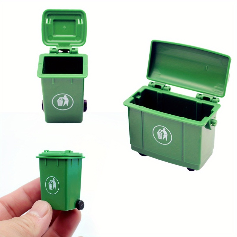 Kids Outdoor Doll House - 2 Buah Tempat Sampah Sanitasi Mini