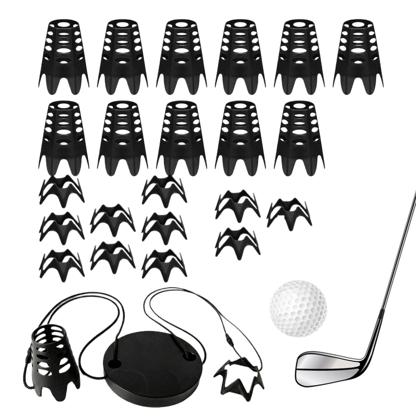 Kids Outdoor House Accessories - Kit Penyangga Tee Golf Mat, Tee