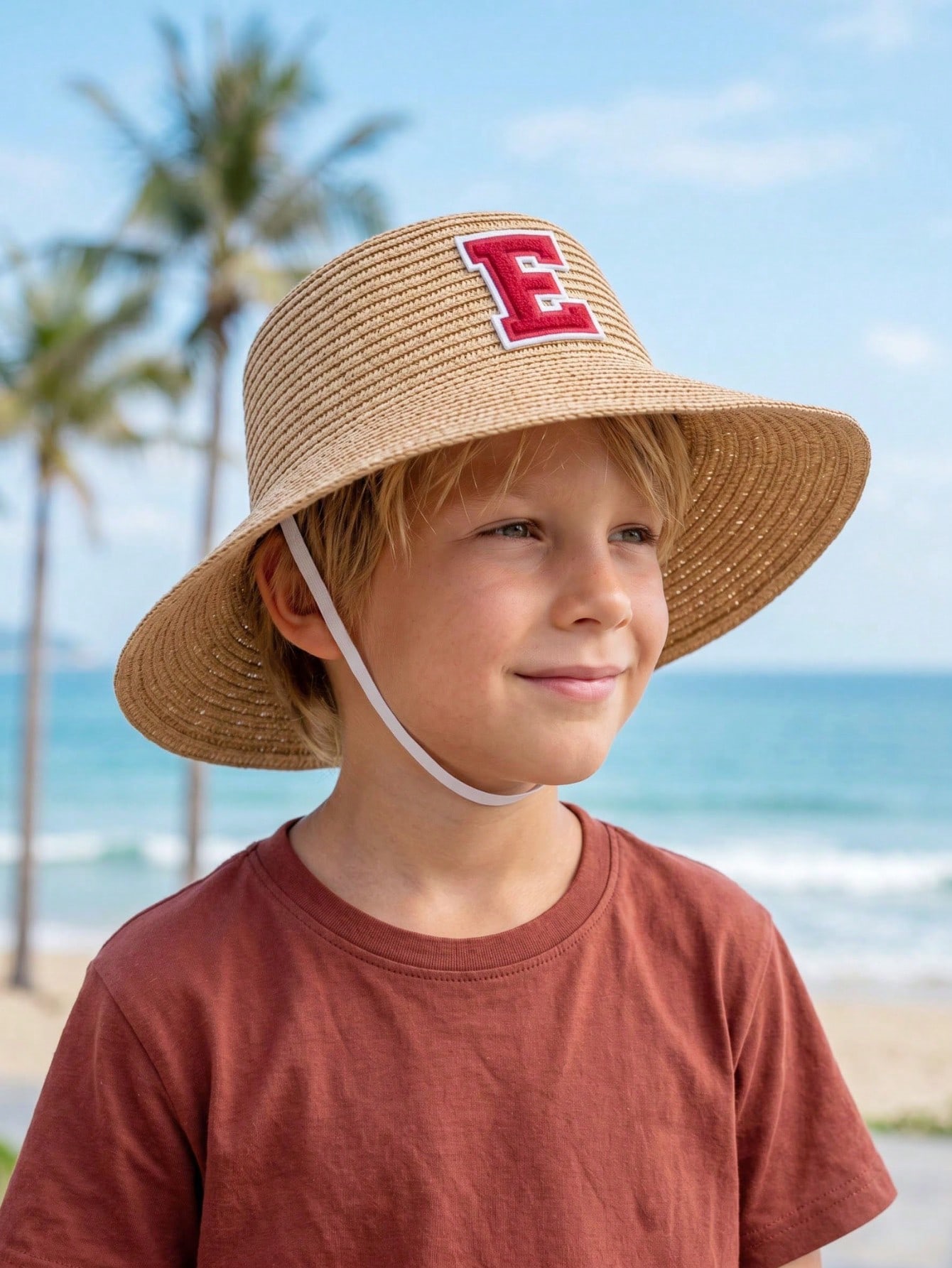 1 Buah Topi Jerami Kopi untuk  - Play Kids Outdoor ulasan dan harga