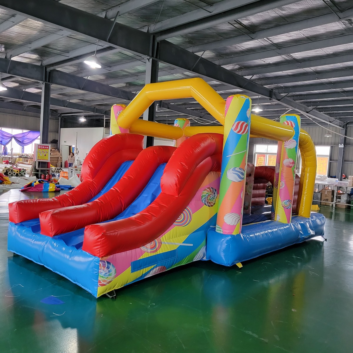Istana Balon Tiup Anak dari Te - Play Kids Outdoor ulasan dan harga