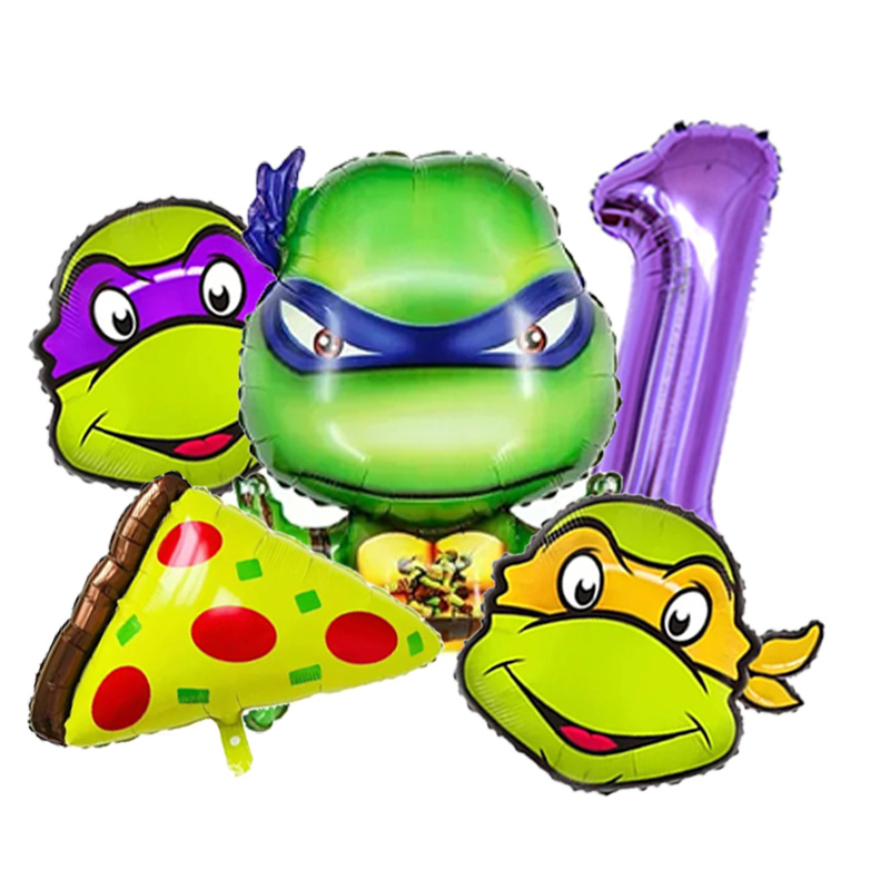 Balon Foil Aluminium Kura-Kura - Kids Outdoor Ninja ulasan dan harga