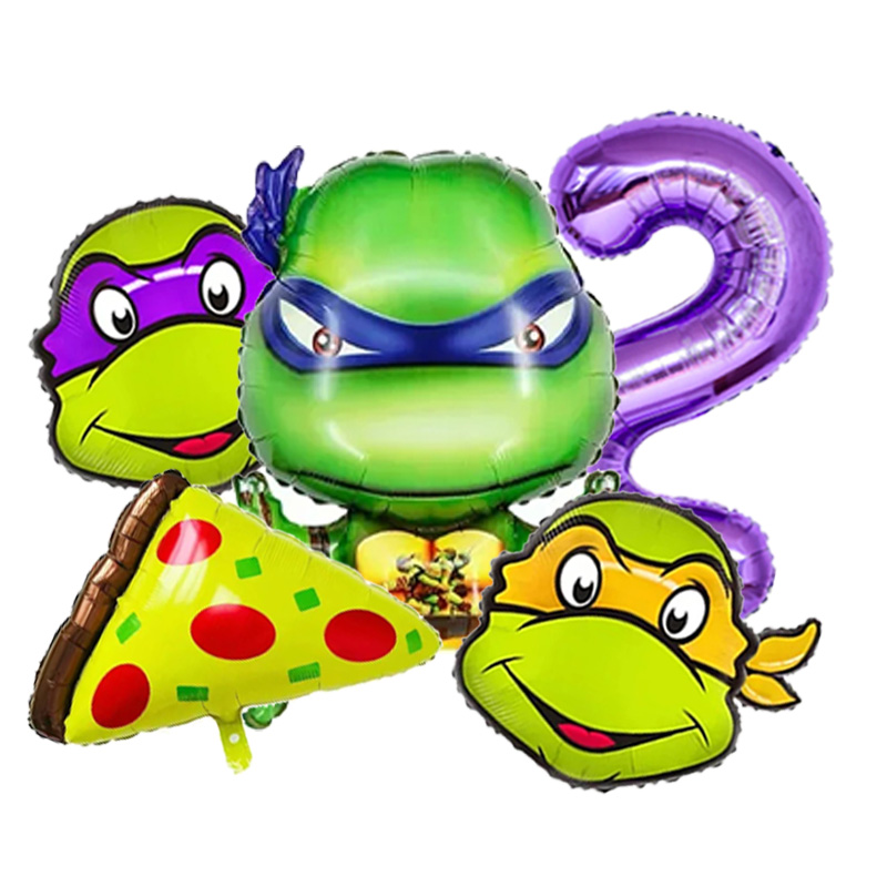 Balon Foil Aluminium Kura-Kura - Kids Outdoor Ninja ulasan dan harga