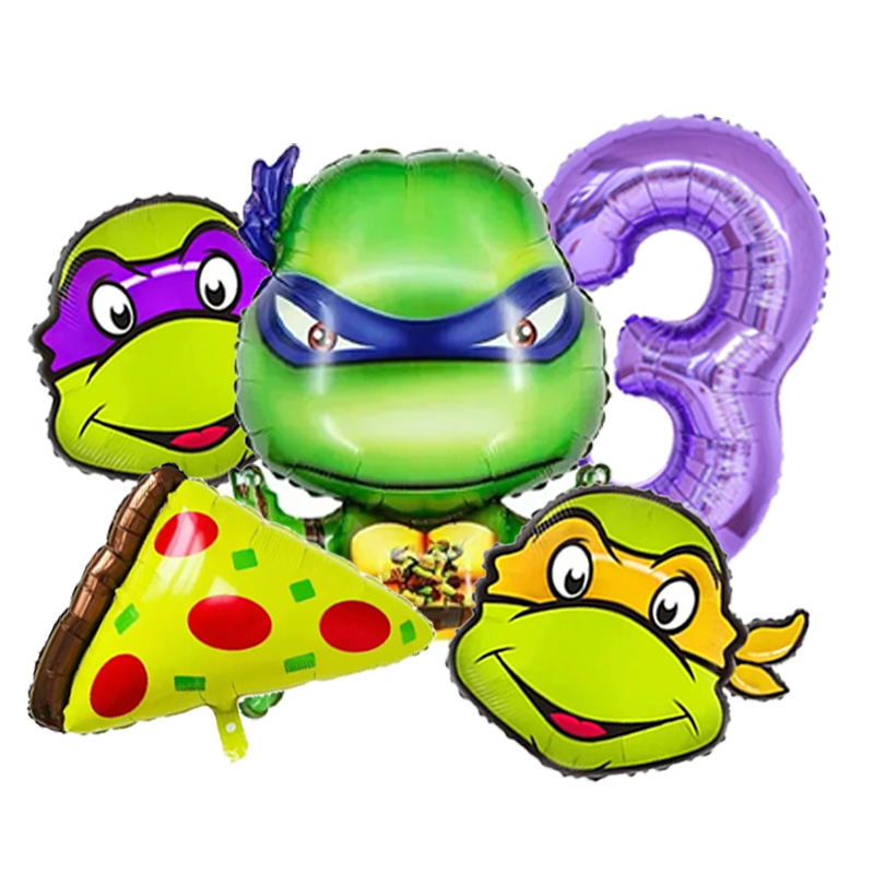 Balon Foil Aluminium Kura-Kura - Kids Outdoor Ninja ulasan dan harga