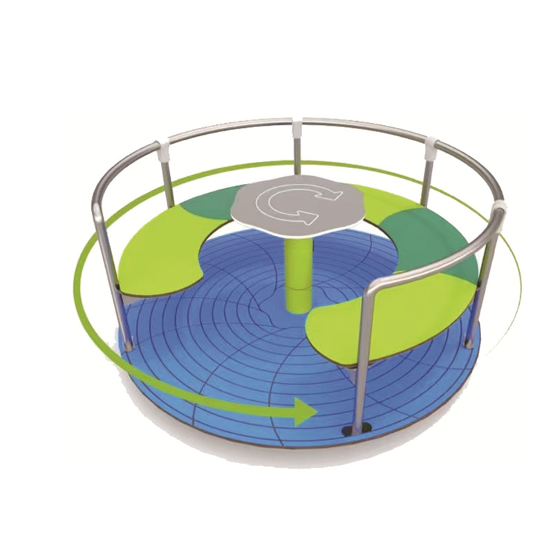Kuda Putar Kayu Taman Bermain  - Kids Outdoor Merry Go Round ulasan dan harga