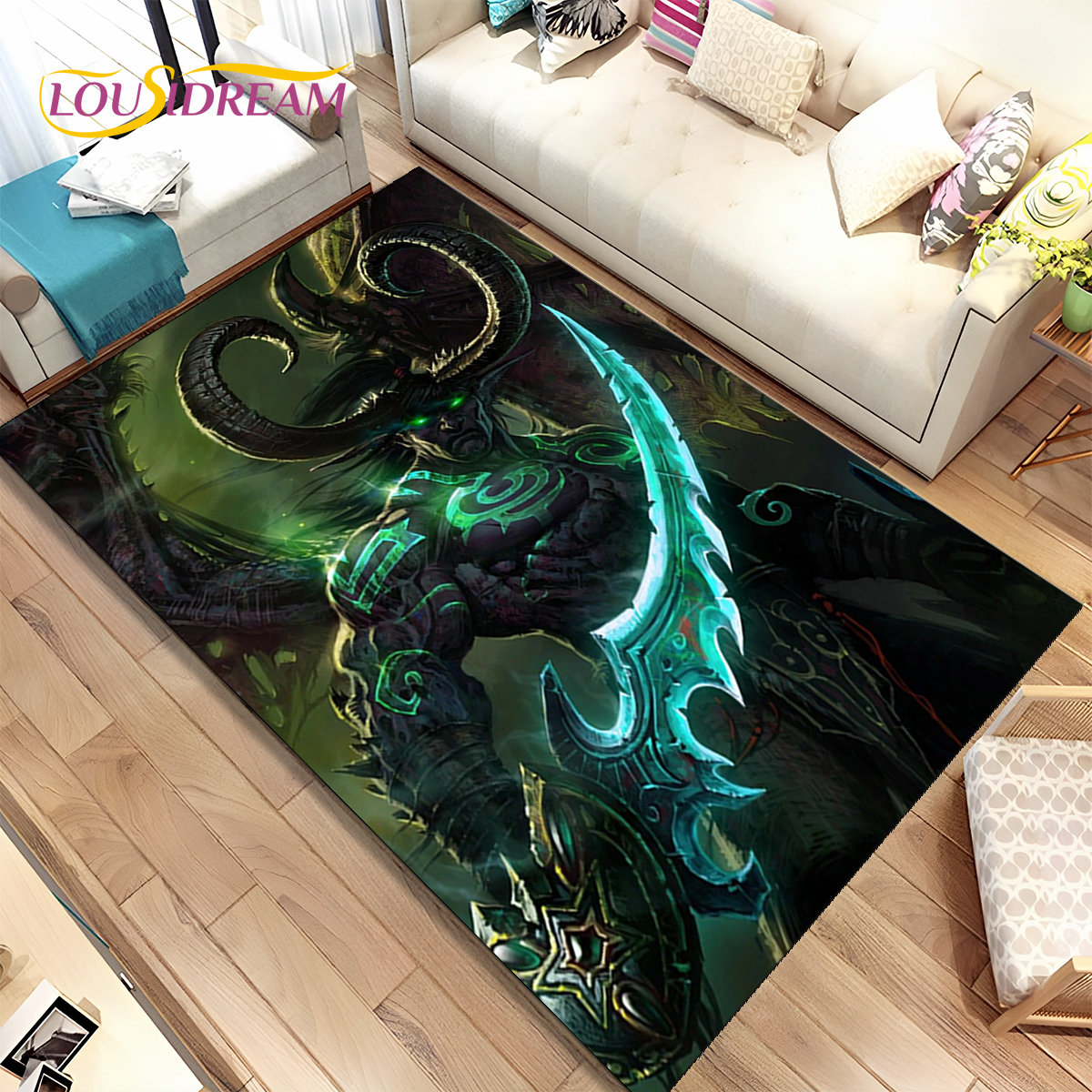 World Of Warcraft,WOW, Karpet  - Kids Outdoor Mat Waterproof ulasan dan harga