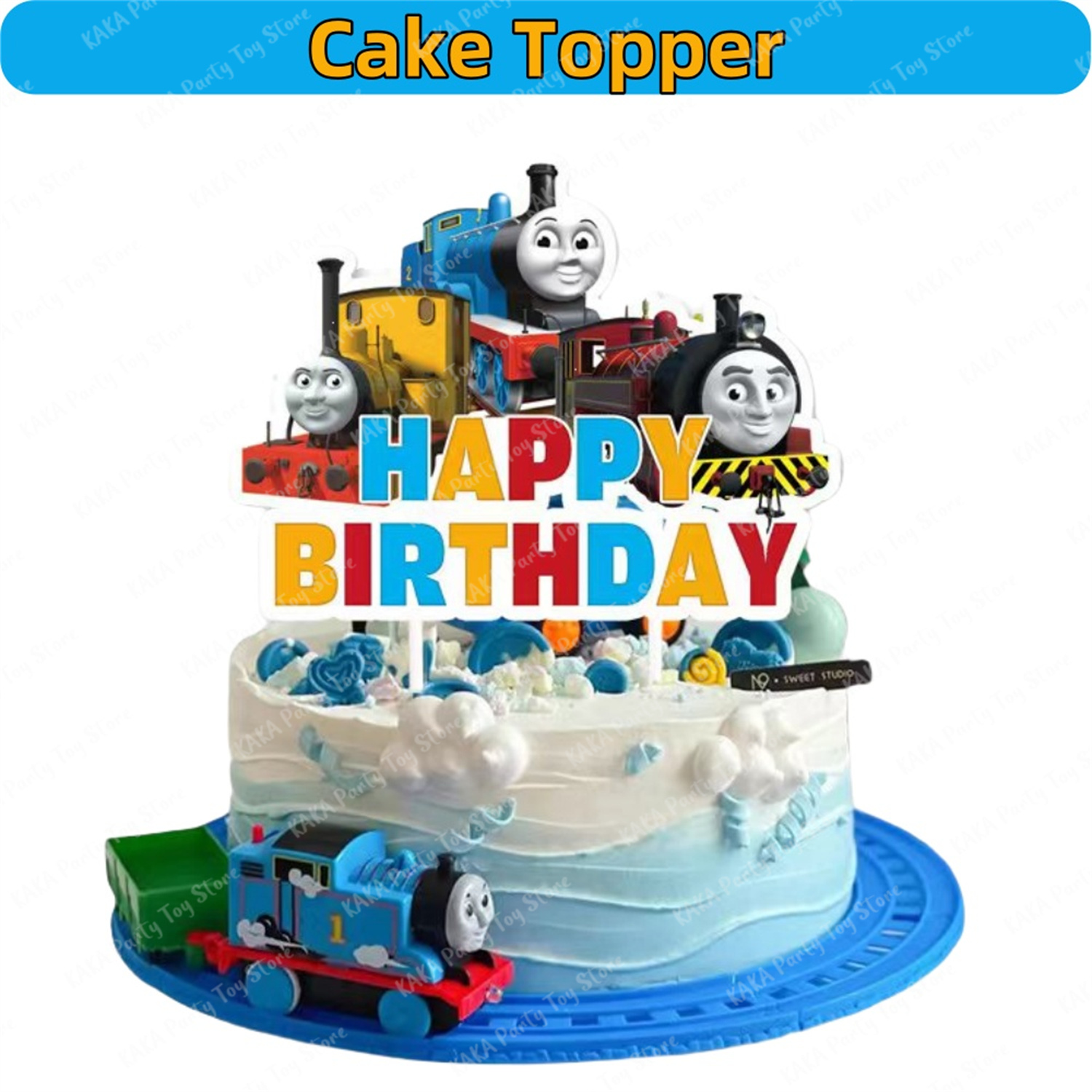 25 buah Thomas Happy Birthday  - Kids Outdoor Merry Go Round ulasan dan harga