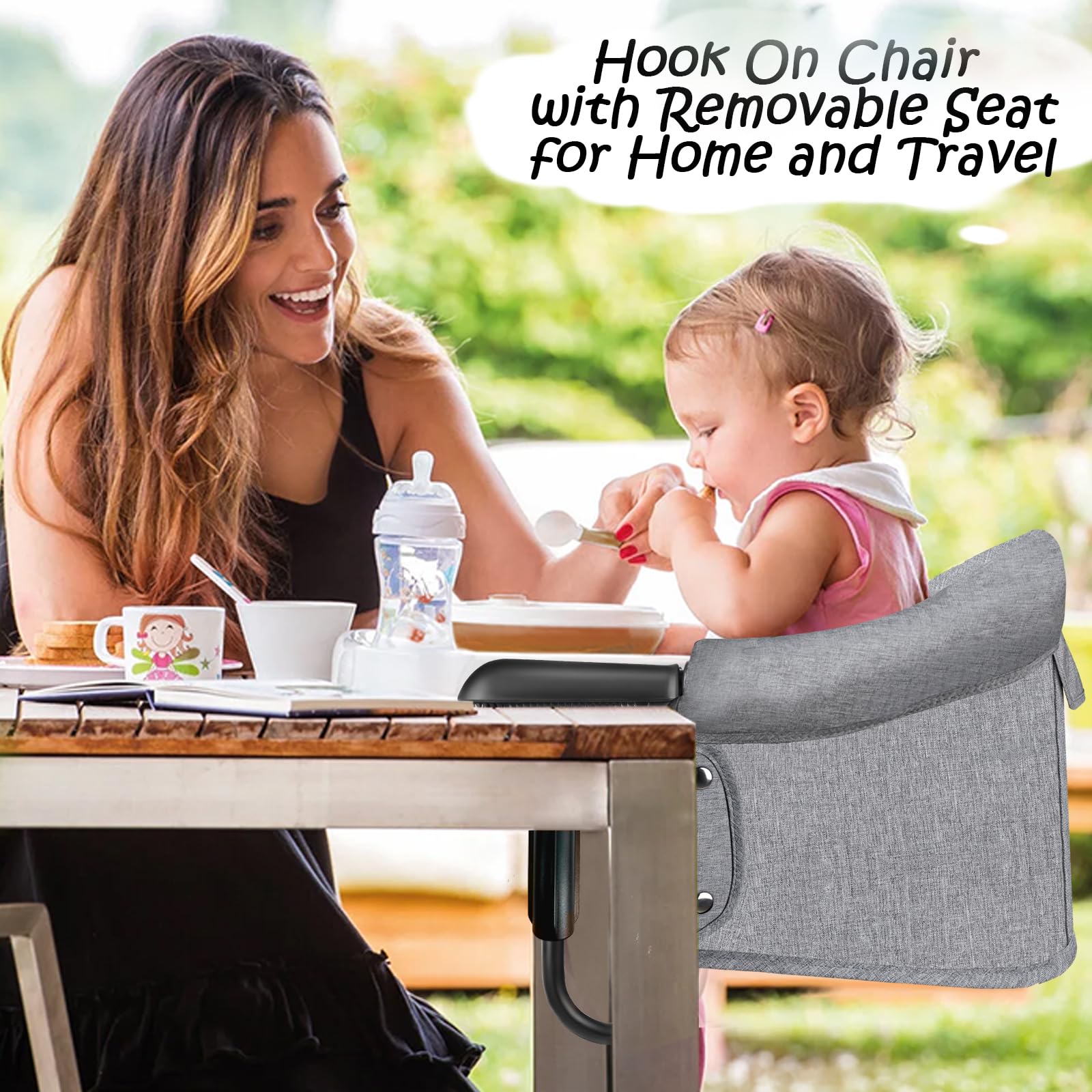 Kursi Lipat Hook-On dengan Pen - Kids Outdoor Table And Chairs ulasan dan harga