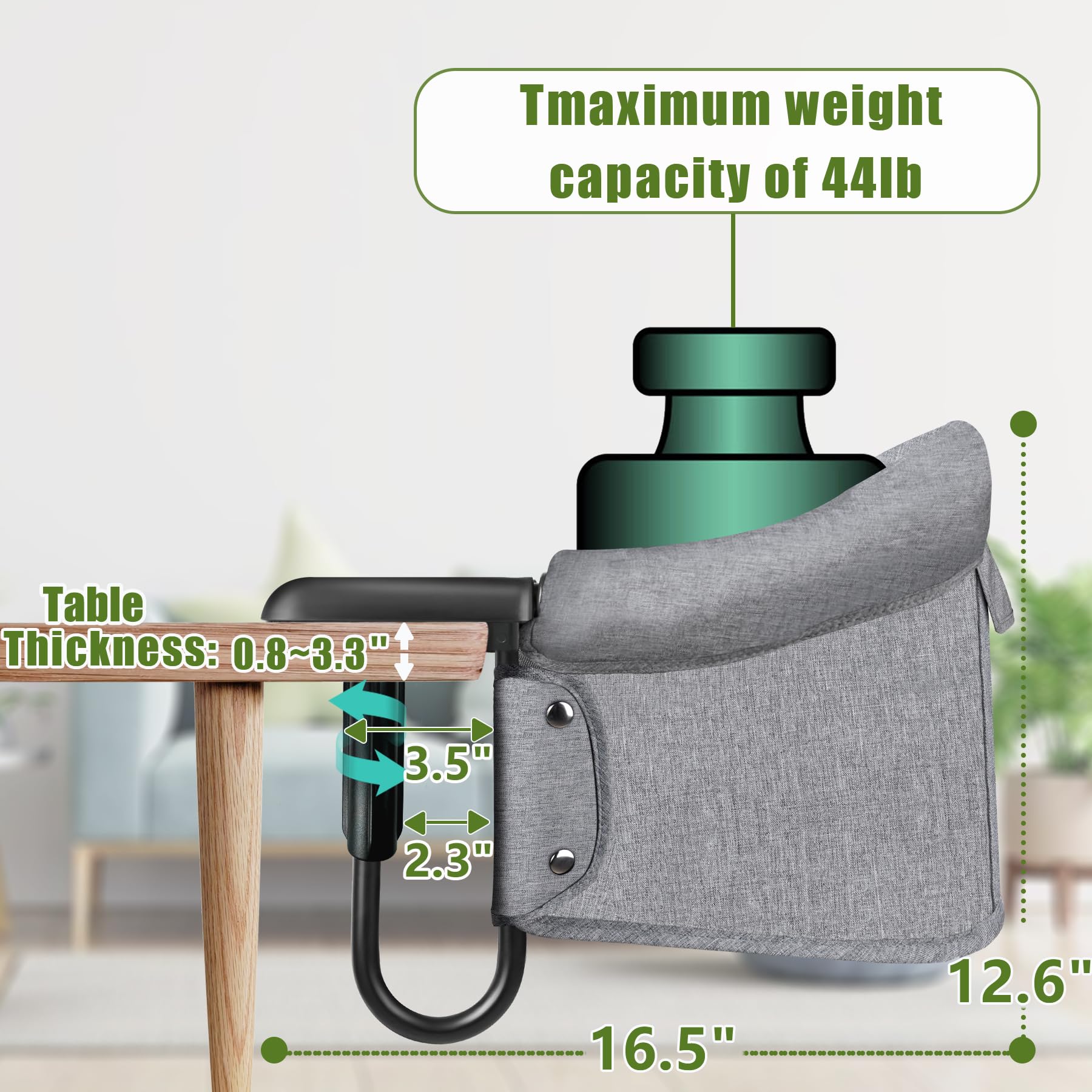 Kursi Lipat Hook-On dengan Pen - Kids Outdoor Table And Chairs ulasan dan harga