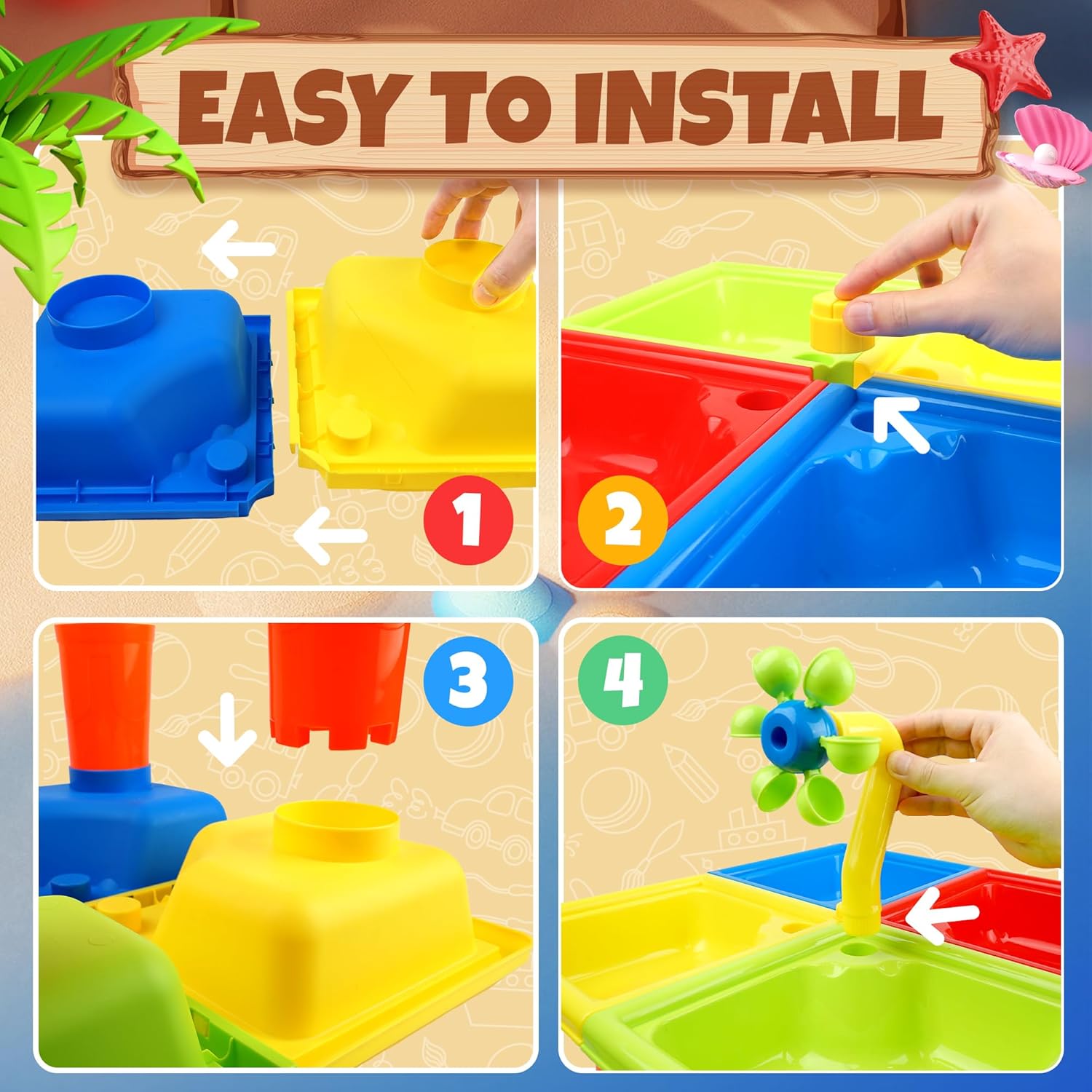 25 Buah Meja Air Musim Panas u - Kids Outdoor Water Table ulasan dan harga