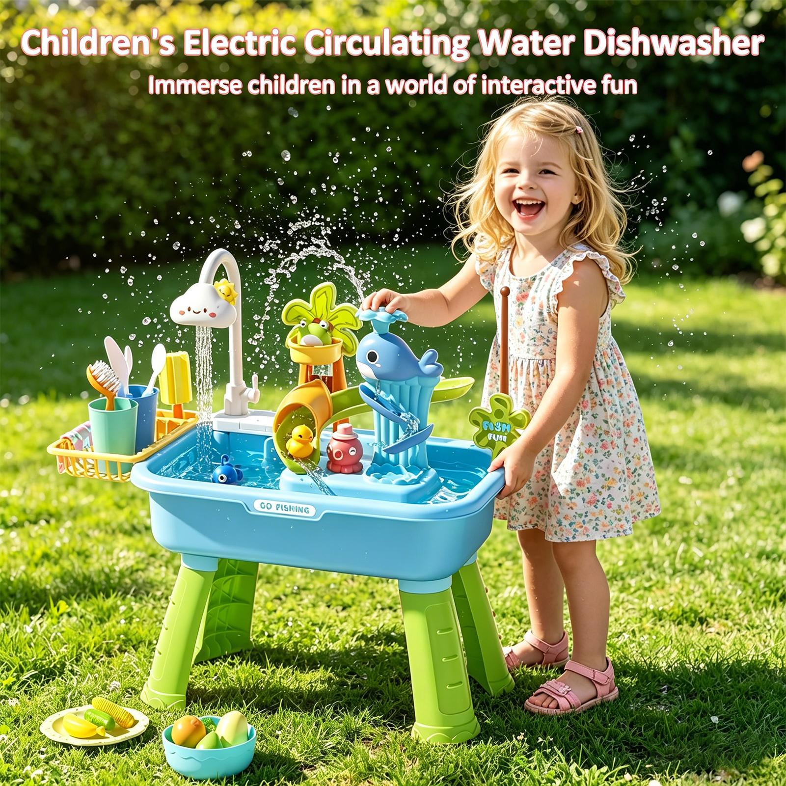 Mainan dapur anak-anak, mainan - Kids Outdoor Water Table ulasan dan harga
