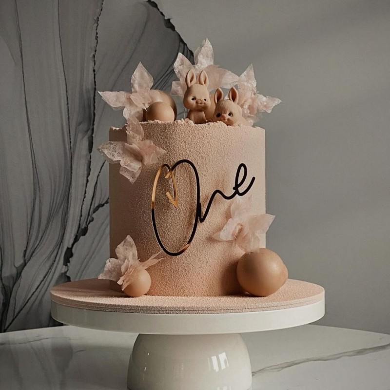 Topper kue huruf emas akrilik  - Kids Outdoor Merry Go Round ulasan dan harga