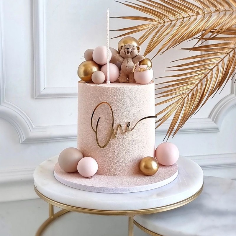 Topper kue huruf emas akrilik  - Kids Outdoor Merry Go Round ulasan dan harga
