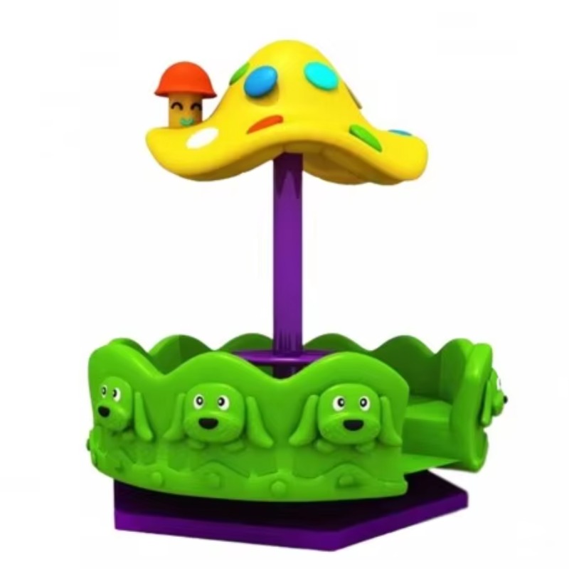 Kursi Putar Plastik Gaya Lucu  - Kids Outdoor Merry Go Round ulasan dan harga