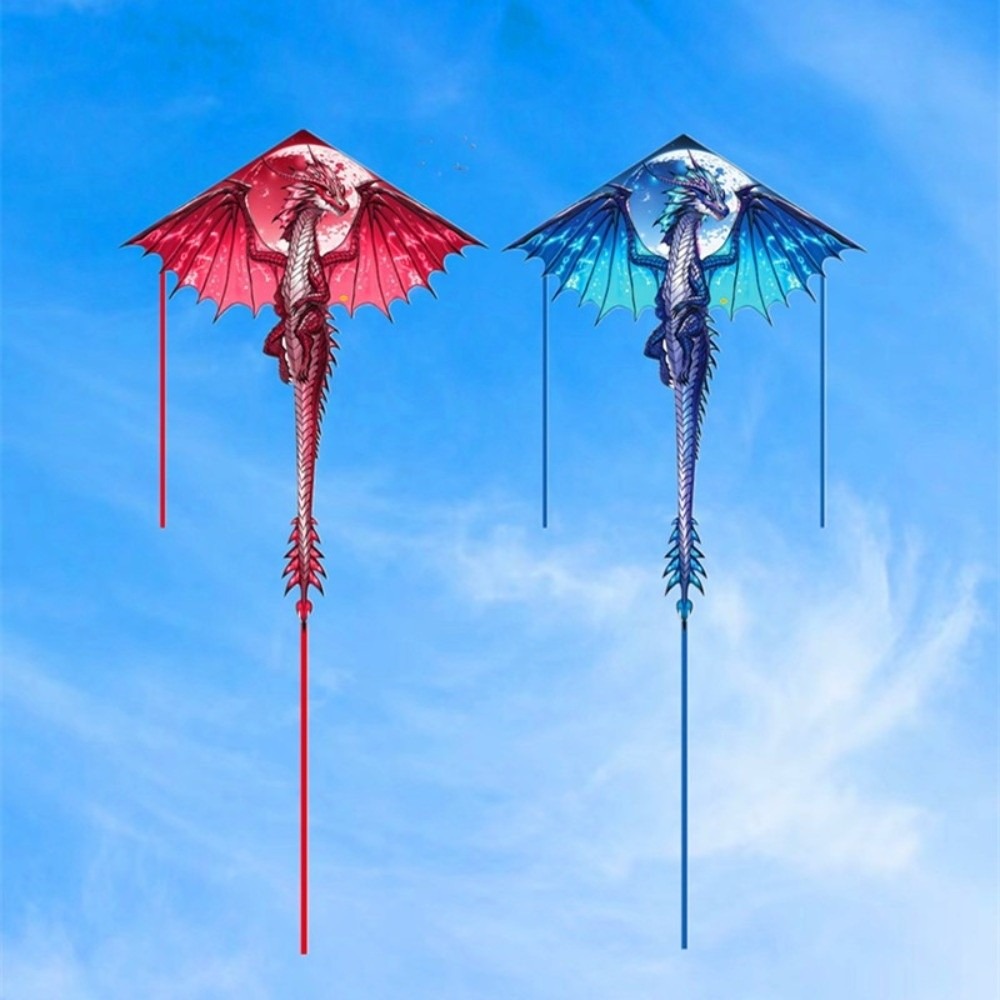 Layang-layang Naga Biru Air Sn - Kite Easy Fly Kids ulasan dan harga