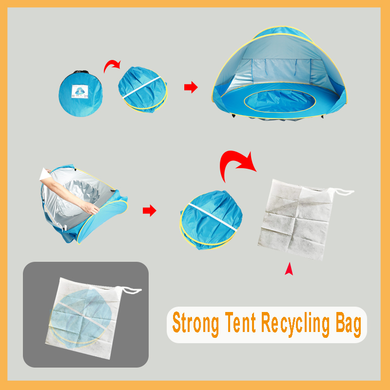Tenda Pantai Bayi Portabel Nau - Kids Outdoor Activity Centre ulasan dan harga