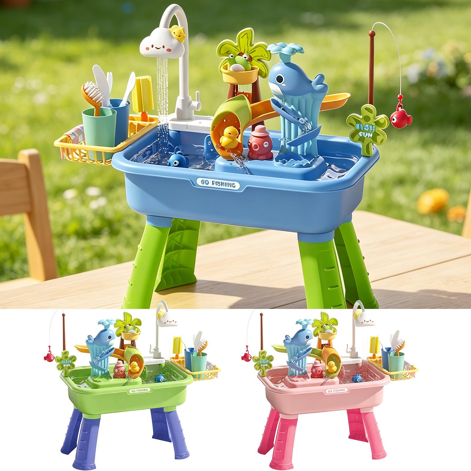 Meja Air Anak dengan Pompa, Me - Kids Outdoor Water Table ulasan dan harga
