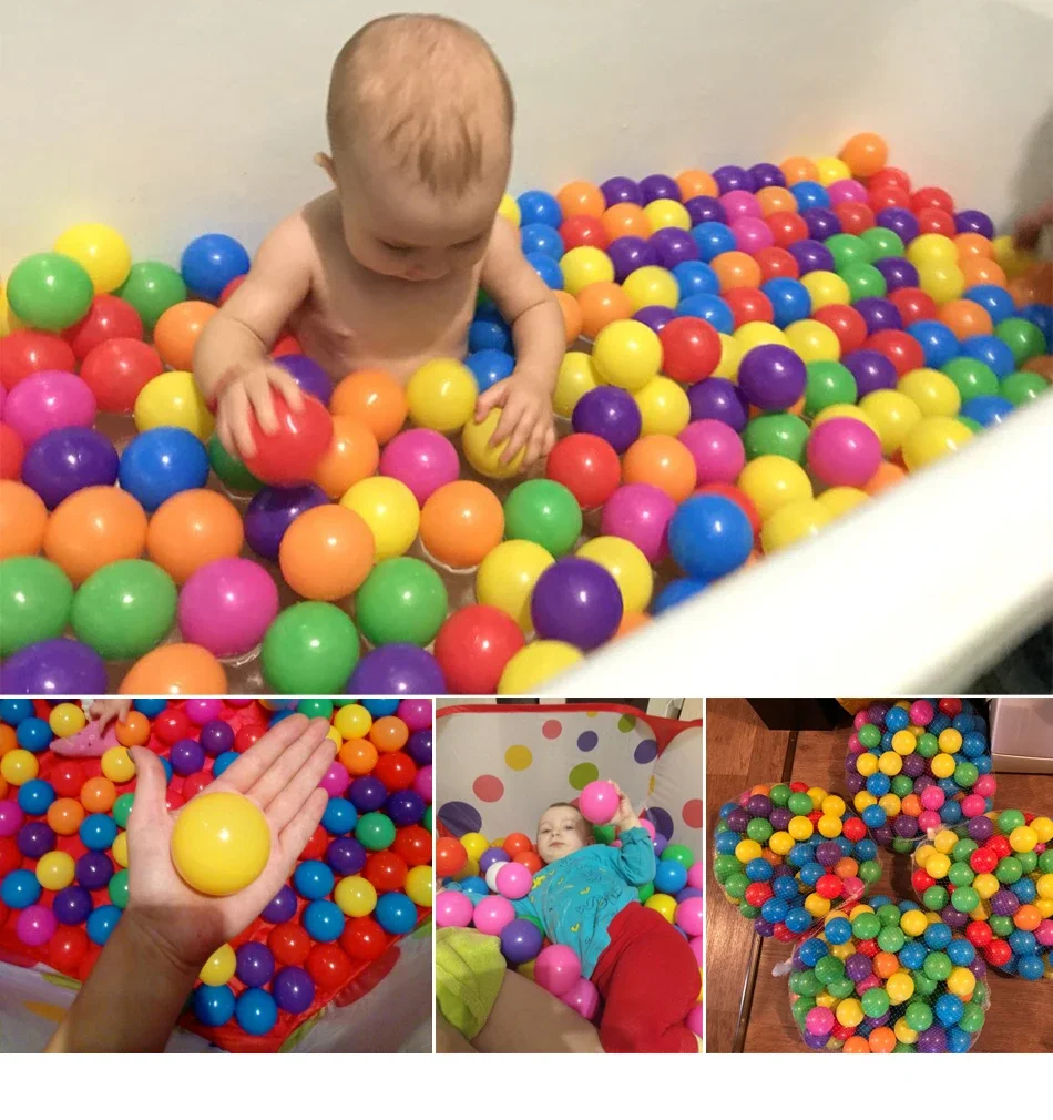 Bola plastik warna-warni ramah - Kids Outdoor House Accessories ulasan dan harga
