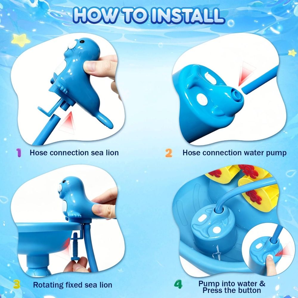 Pompa Air Meja Portabel Tanpa  - Kids Outdoor Water Table ulasan dan harga
