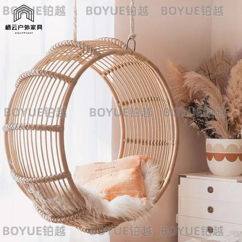 Kursi Goyang Rotan Luar Ruanga - Kids Outdoor Hammock Chair ulasan dan harga