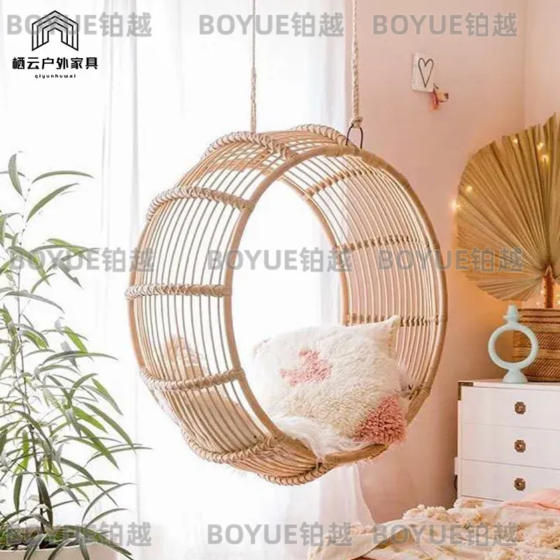 Kursi Goyang Rotan Luar Ruanga - Kids Outdoor Hammock Chair ulasan dan harga