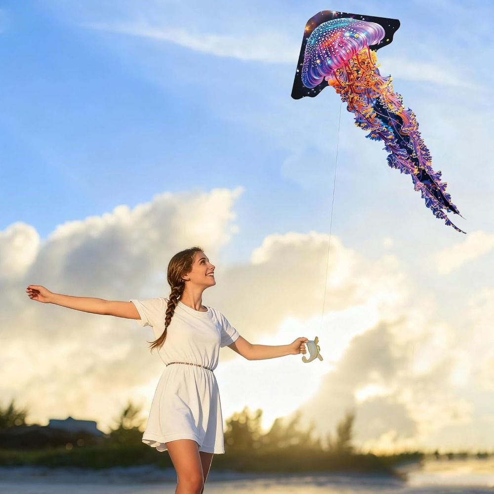 Layang-layang Gurita Besar, La - Kite Easy Fly Kids ulasan dan harga