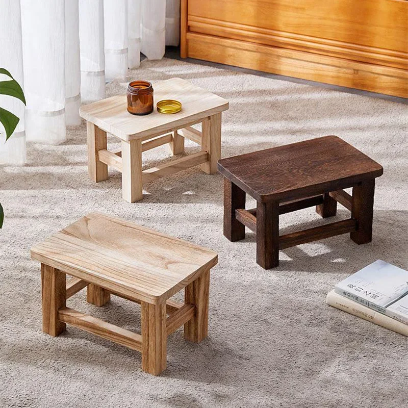 Bangku Kayu Solid Bangku Ganti - Kids Outdoor Table And Chairs ulasan dan harga