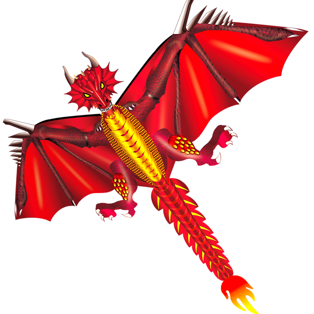 Es dan Api Naga Layang-layang  - Kite Easy Fly Kids ulasan dan harga