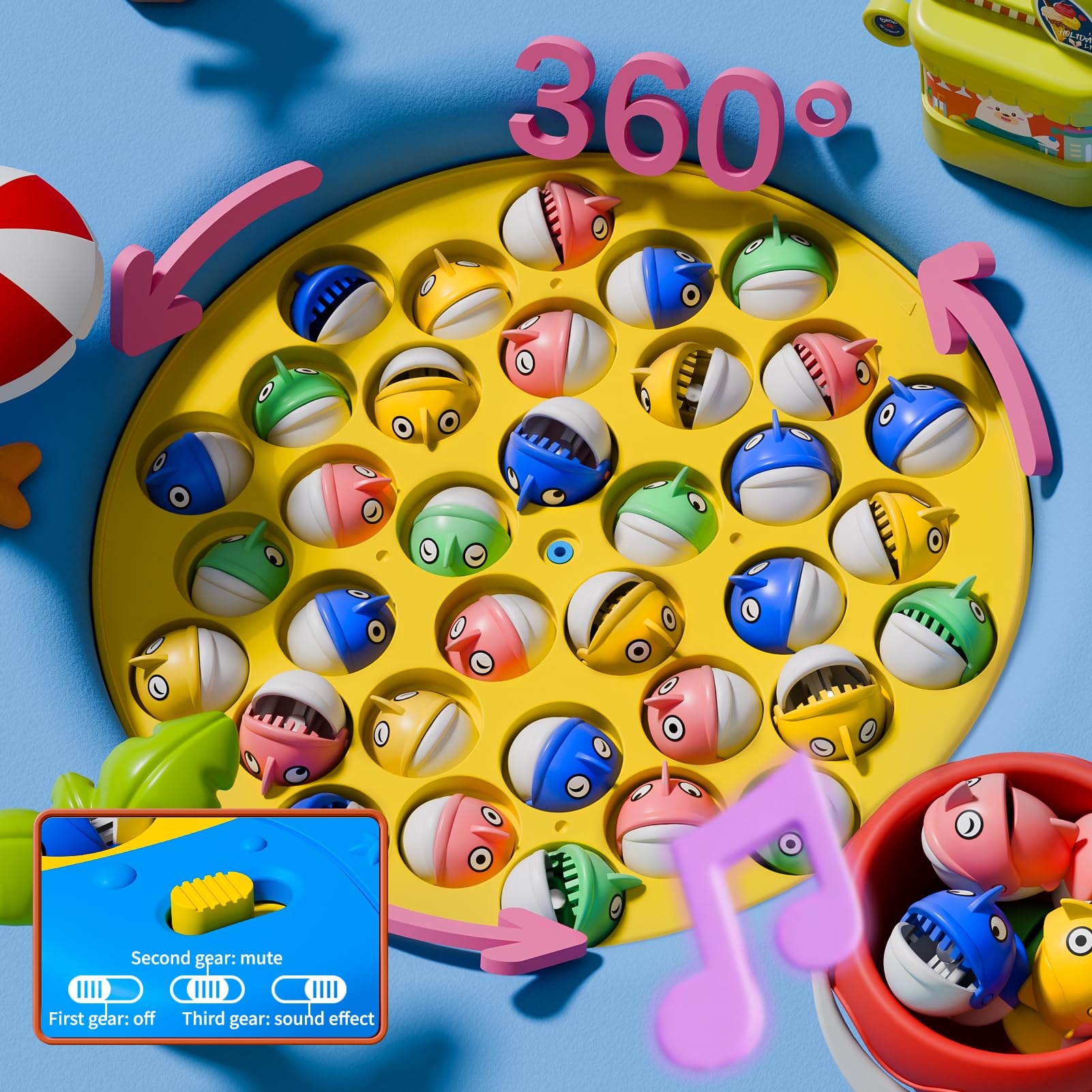 Permainan Memancing Magnetik 3 - Kids Outdoor Water Table ulasan dan harga