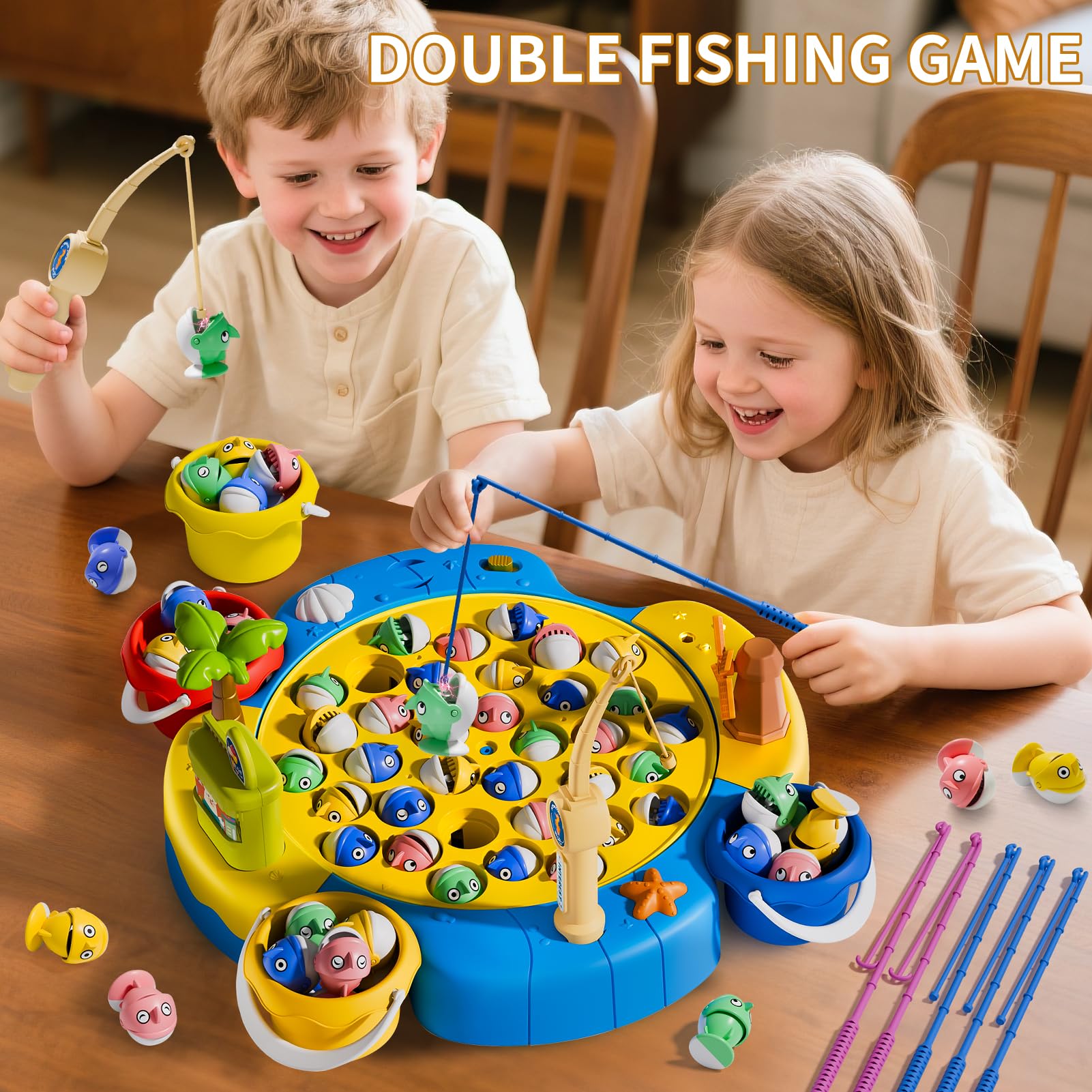 Permainan Memancing Magnetik 3 - Kids Outdoor Water Table ulasan dan harga