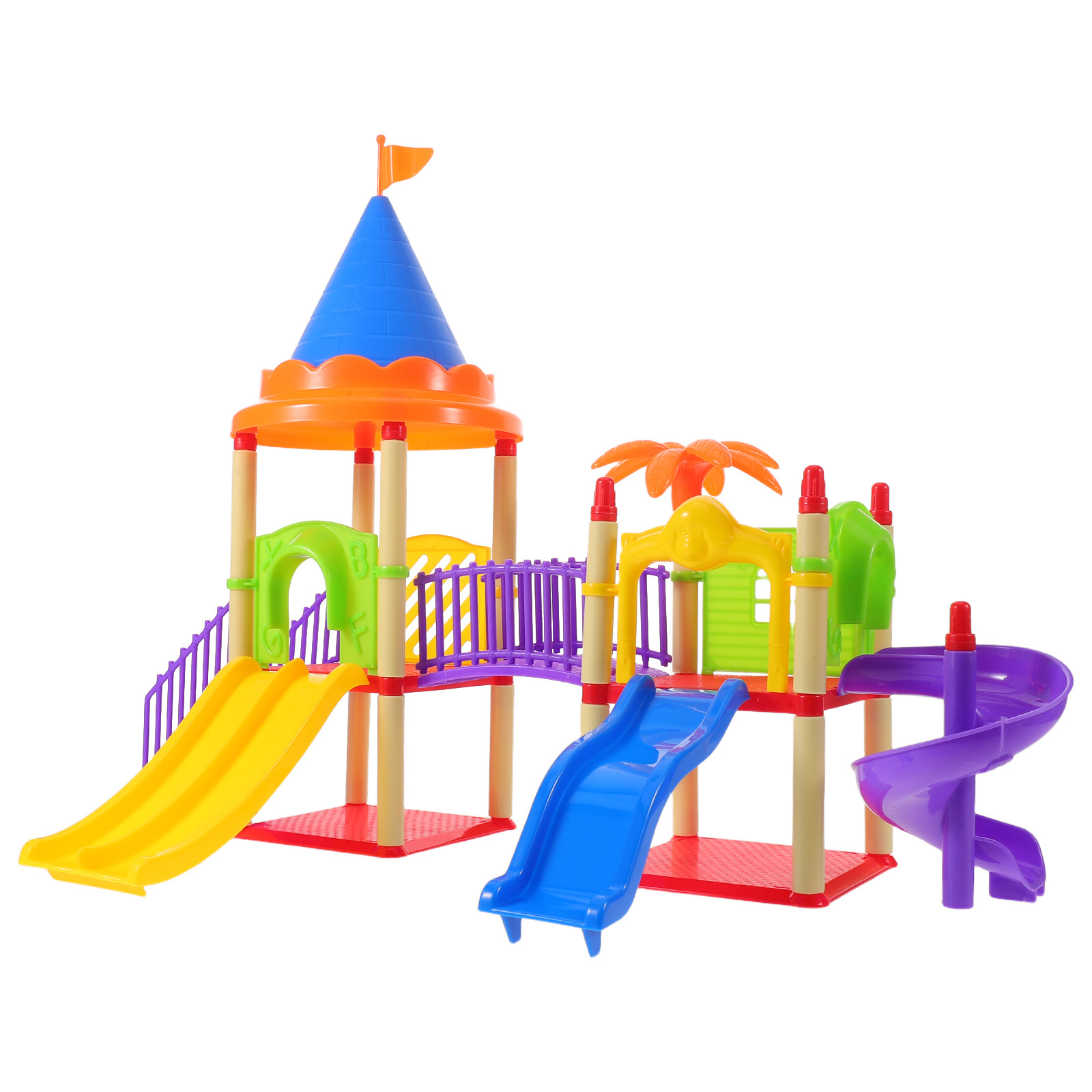 Rumah Mainan Mini Slide, Taman - Kids Outdoor House Accessories ulasan dan harga
