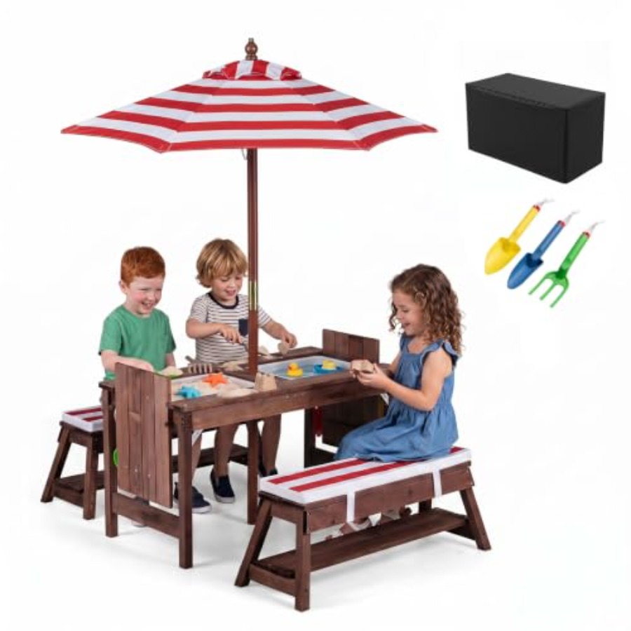 Meja piknik anak-anak untuk pe - Kids Outdoor Water Table ulasan dan harga