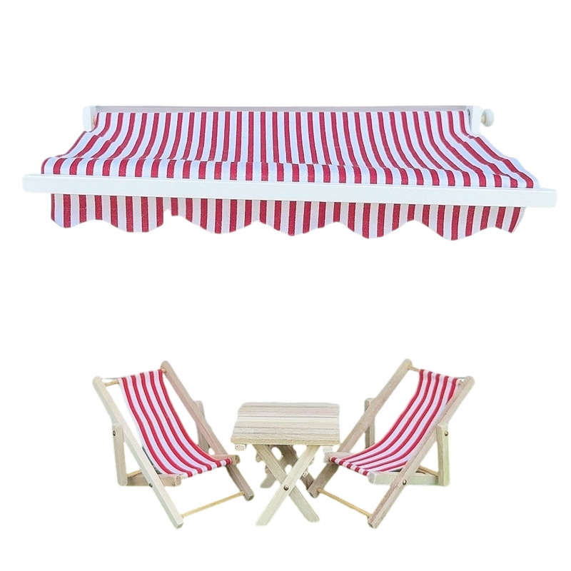 1 Buah Dekorasi Adegan Balkon  - Kids Outdoor Doll House ulasan dan harga