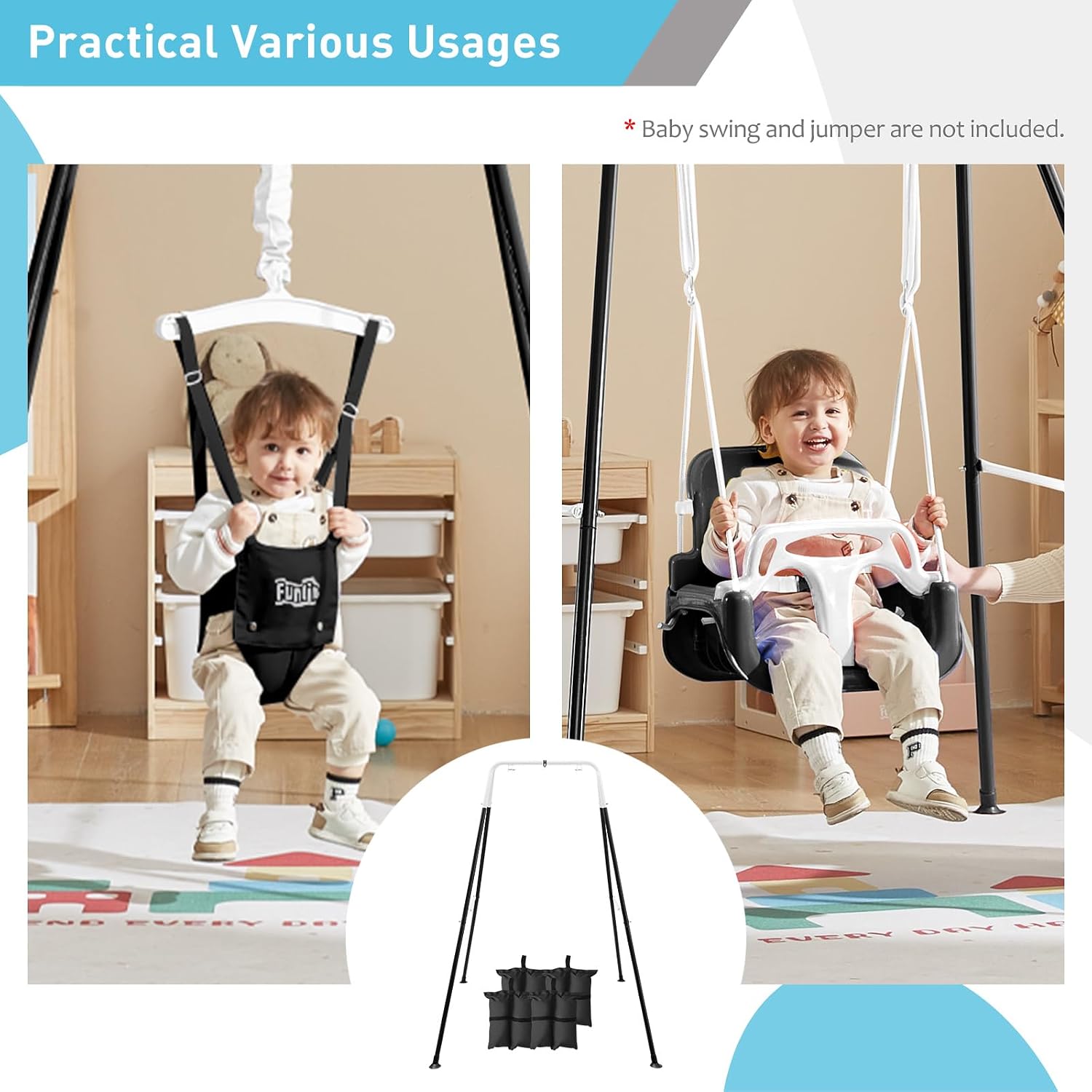 Stand Ayunan Lipat untuk Anak  - Kids Outdoor Hammock Chair ulasan dan harga